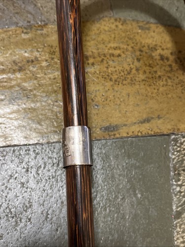 ANTIQUE EXOTIC PARTRIDGE WOOD "PROSPERITY CANE" 1933 WORLD'S FAIR - Picture 3 of 13