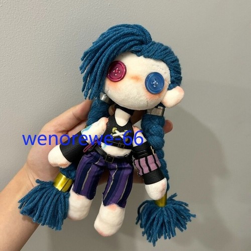 League of Legends: 20cm Handmade Arcane Loose Cannon Jinx Doll Toy Collectibles - Picture 13 of 14