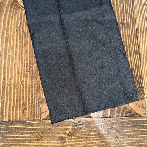 Superior Uniform Group Women's Size 12 Raw Hem Straight Leg Pants Black - Picture 16 of 16