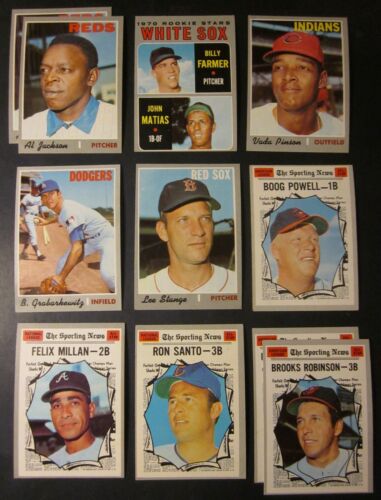 1970 Topps Baseball Singles- Pick Choose Finish Your Set (250- 500) - NM - Picture 162 of 199