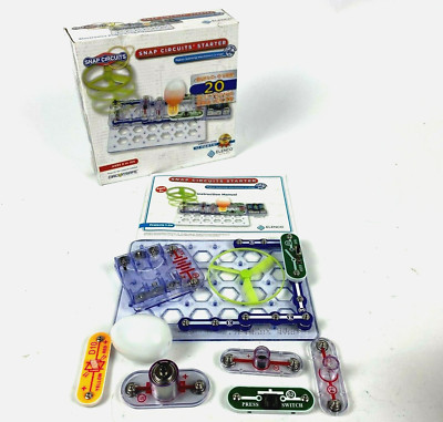 Elenco Electronics Starter KIT Snap Circuits Builder Projects 1-24 Complete