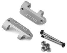 ST Racing 9132S Aluminum Front Caster Blocks for Traxxas Slash Modified (Silver)