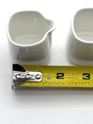 Delta Airlines White Ceramic Creame Cup, ALESSI FOR DELTA, 044207713, Pack of 4 - Picture 5 of 5