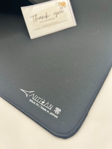 Tapis de souris gaming ARTISAN FX ZERO XSOFT/SOFT/MID S/M/L/XL/XXL nouvelle version logo - Photo 10/10