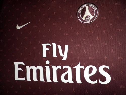 PAULETA camiseta rojo burdeos Nike 2006-2007 maillot 06-07 PARIS SAINT-GERMAIN - Imagen 7 de 9