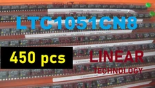 450 pcs LTC1051CN8 Operational Amplifier Precision Amplifiers 450 pcs Linear Tech