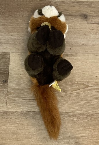 Aurora Miyoni 2016 Red Panda Plush Appx 14.5” Length And 7” Tall - Picture 4 of 12