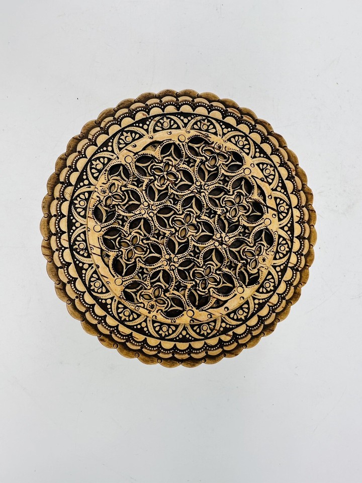 Handmade Beautiful Russian Wooden Birch Tree Bark Jewelry Trinket Ring