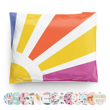 Poly Mailers 10x13 Reusable Shipping Envelopes Packaging Bag Multicolor 100 Pack