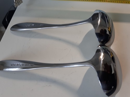 2 X Alessi for Delta Airlines Ladle Spoons Stainless Steel - Picture 4 of 5