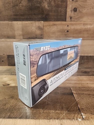 Rydz Automotive Hd Rearview Mirror Cam Recorder w/ Rear Camera New Sealed! A-1 - Picture 2 of 11