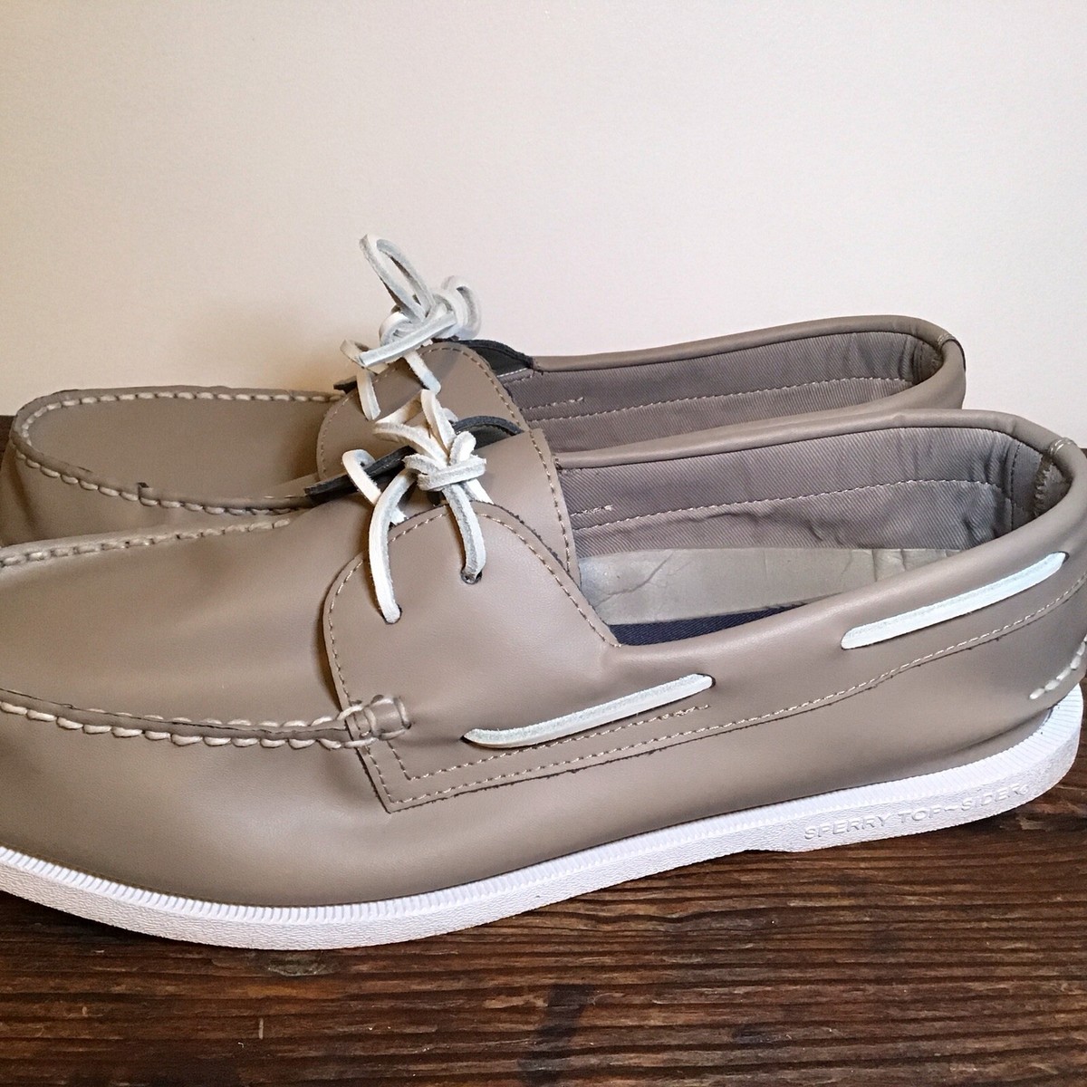 Sperry Authentic Original 2Eye Seacycled Boat Shoe Mens Size 13 M