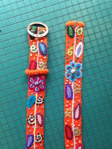 High Fashion Women Belts ~ Alma Soul ~ 100% Wool ~ Many Patterns and Sizes! NWT - Picture 12 of 12