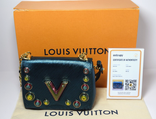 Louis Vuitton Twist Epi Leather w Flower Cabochons PM SR0128 - Excellent condit - Picture 18 of 18