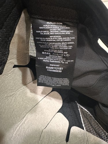 Hurley Finish Line Hat One Size Black - Picture 5 of 8