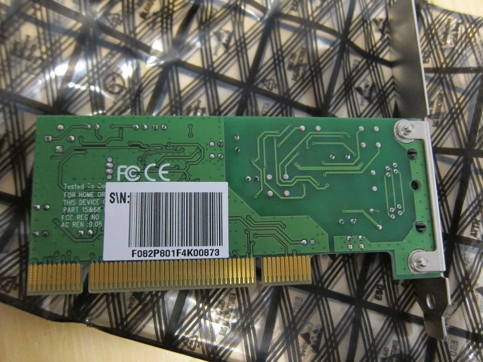 Internal PCI V.92 Data Fax Tam Modem pp to 56Kbps - Image 3 of 4