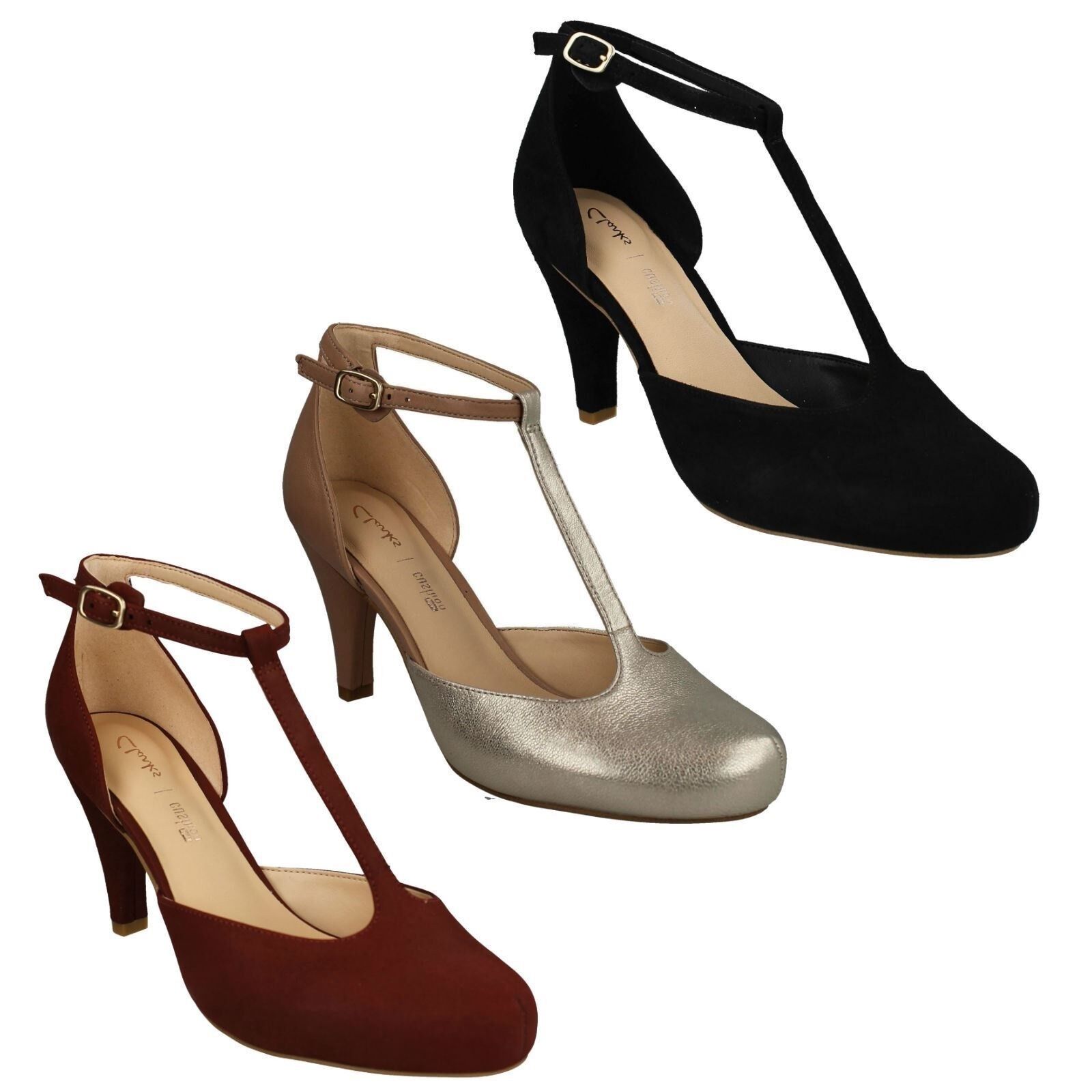 LADIES LADIES LADIES CLARKS BLACK NUDE SUEDE T-BAR BUCKLE HEELED COURT SHOES SIZE DALIA TULIP c4d94f LADIES LADIES LADIES CLARKS BLACK NUDE SUEDE T-BAR BUCKLE HEELED COURT SHOES SIZE DALIA TULIP c4d94f