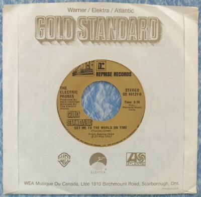 NM / EX CANADA IMPORT Electric Prunes 45 Too Much To Dream GET ME TO THE WORLD