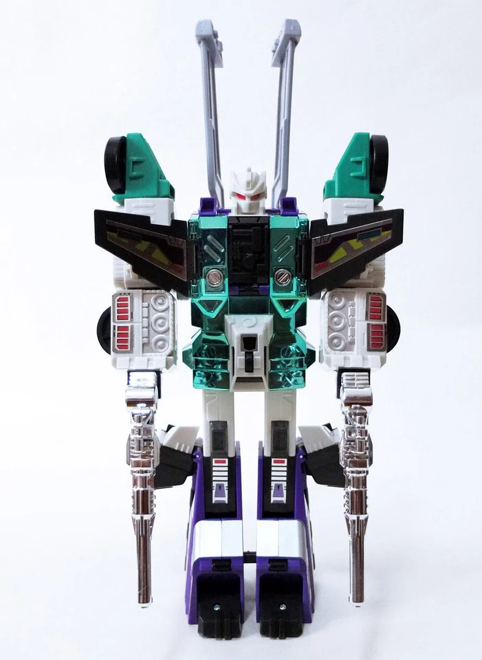 Takara Transformers G1 Destron SIXSHOT Reissue Encore 23 Asia Exclusive Metallic - Image 4 of 4