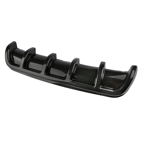 Carbon Fiber Car Rear Bumper Body Kit Shark Chin Spoiler Lip Diffuser Trim Cover - Picture 5 of 9