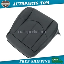 Driver or Passenger Bottom Leather Seat Cover For 1999 to 2003 Lexus RX300 Black