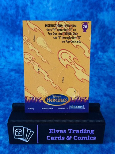 Hercules Disney's SINGLE Non-Sport Trading Card by Fleer/SkyBox 1997 - Picture 158 of 180