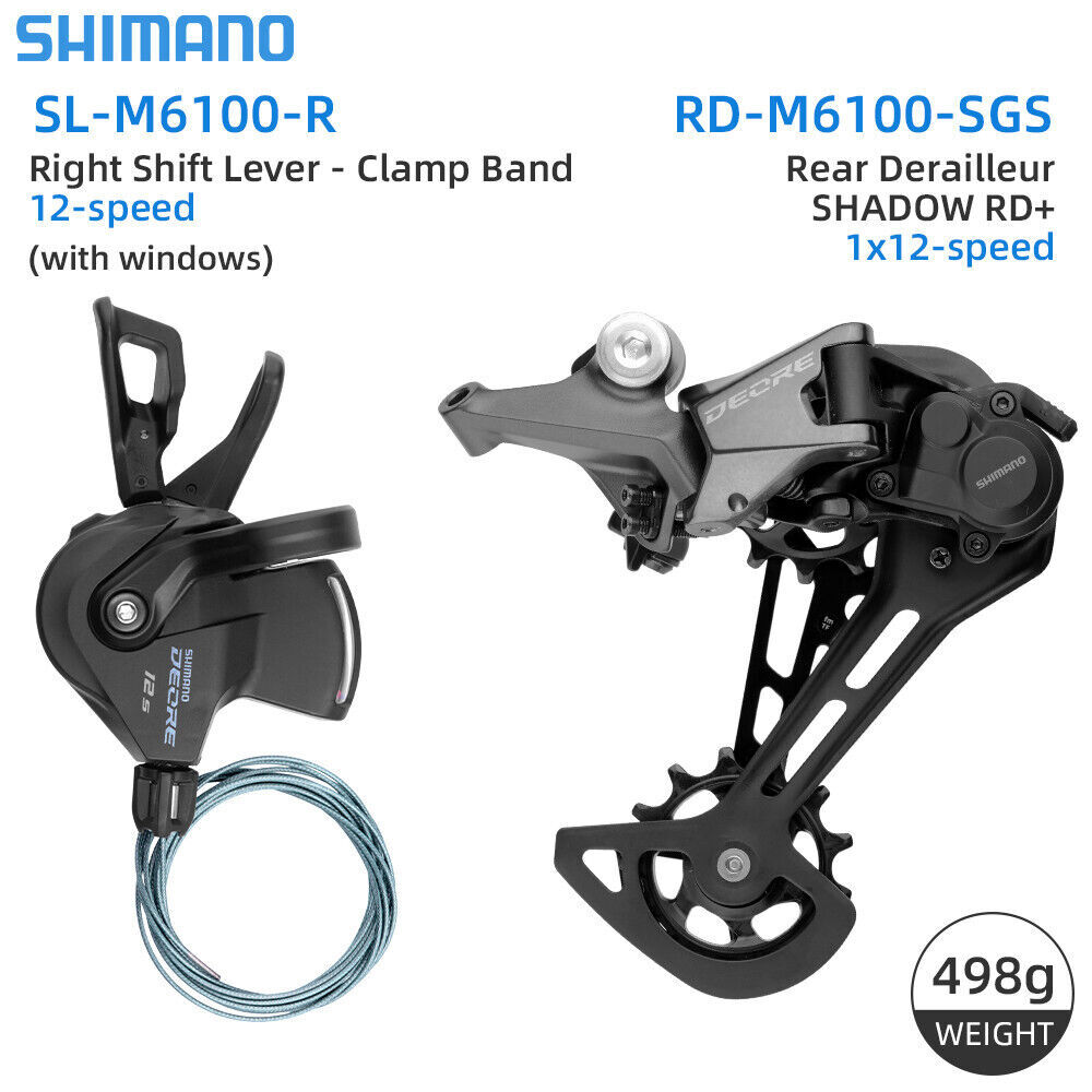 Deore RD-M6100、SL-M6100セット Deore RD-M6100、SL-M6100セット Shimano Deore RD-M6100、SL
