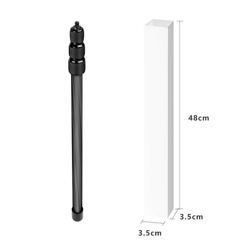 Hand Mikrofon Ausleger Arm 4-Abschnitte Ausziehbar Mikrofonarm Carbon Ausleger U7F1 - Bild 8 von 9