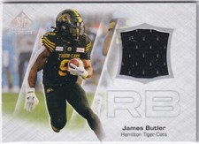 2023 Upper Deck CFL SP Game Used James Butler Game Used Memorabilia