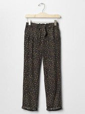 GAP Kids Girls Leopard Soft Jogger Track Pants 100 Viscose S 6 7 NWT 30