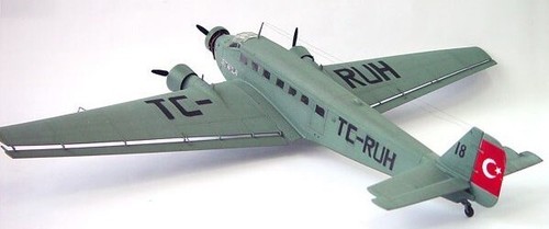 1/48 Junkers Ju-52/3m Turkish Airlines Decal Set - DAT-01099 - Free Shipping!! - Picture 3 of 8