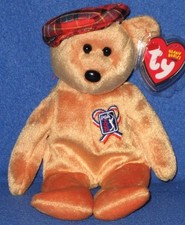 TY CHARITEE the BEAR BEANIE BABY - MINT with MINT TAG