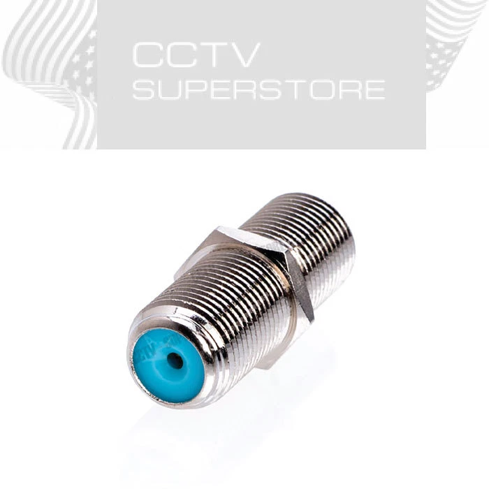 500 x F Type Coupler Adapter Connector Female 3 GHz F81 RG6 Coaxial Cable - Image 2 of 2