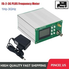 FA-2-3G PLUS 1Hz-3GHz Frequency Meter Frequency Counter w/ Power Adapter pc89