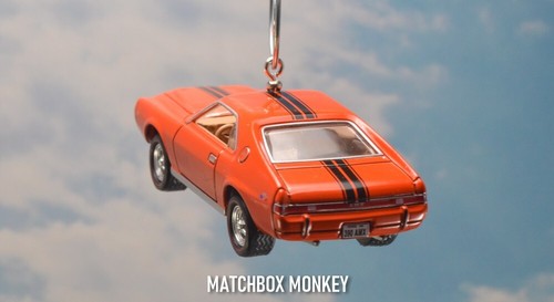 Big Bad Orange 1969 AMC AMX Custom Christmas Ornament Classic Muscle Car Adorno - Picture 13 of 14