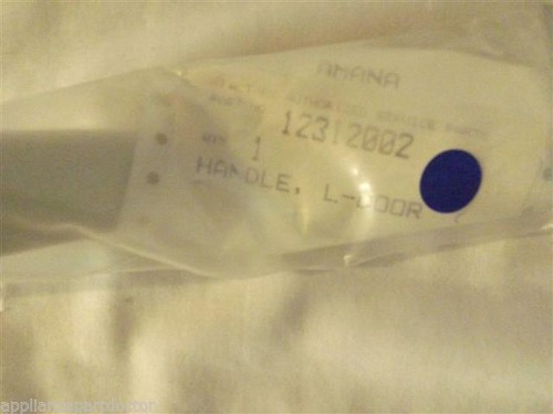 AMANA MAYTAG REFRIGERATOR 12312002 Handle, L-door (almond) NEW IN BOX - Picture 6 of 6