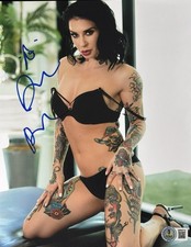 Joanna Angel Signed 8x10 Photo BAS Beckett Witness COA Autograph Adult Star