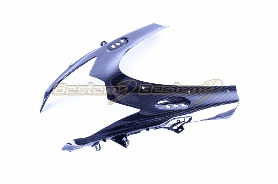 Cubierta de cabeza de carenado de nariz delantera de fibra de carbono para 11-25 Suzuki GSX-R 600 750 GSXR Foto 3 de 4