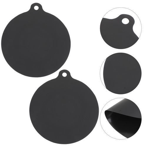 2 Pcs Induction Cooker Protection Pad Mat for Cooktop Mats Hot Pots and Pans