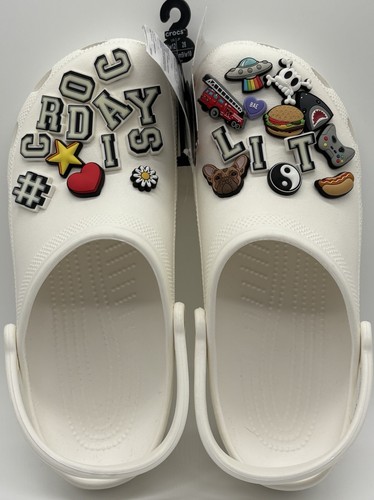 Croc Day 2019 Pizzaslime x Crocs Collab Limited Edition Glows In Dark M10/W12 - Bild 1 von 12