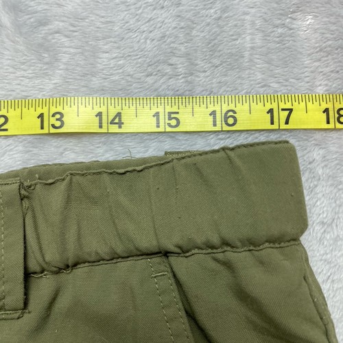 BSA Boy Scouts Belted Switchback Uniform Pants Mens M/30 Green Cargo Convertible - Picture 9 of 12
