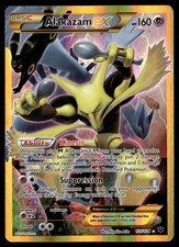 Alakazam EX (Secret) Secret Rare Holo XY - Fates Collide 125/124 NM Pokémon TCG