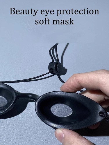 Maschera Laser Occhi Silicone Occhiali Fotoni Ringiovanimento Parasole Copertura - Foto 7 di 14
