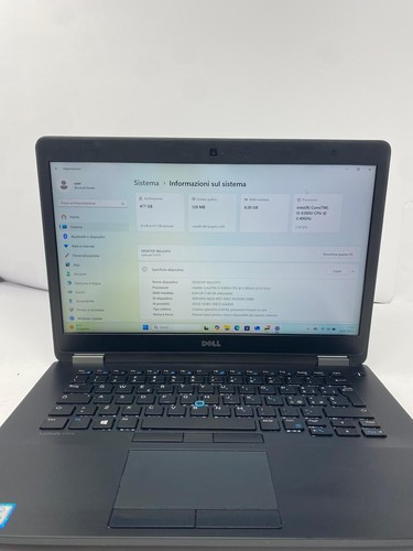 Dell Latitude E7470 I5-6300U 8 Go RAM 512 Go SSD Win11 Pro - Photo 2/5