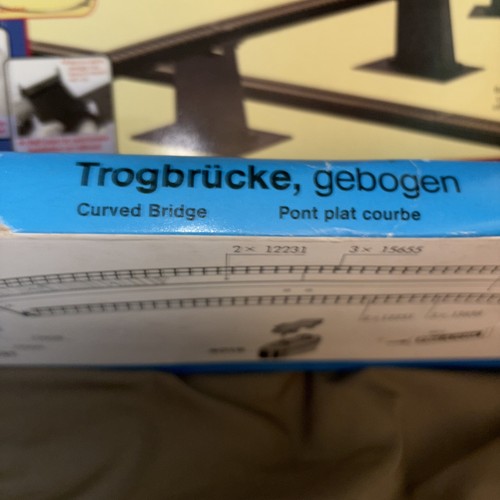 HO Scale Vollmer 2507B Curved Bridge Kit Bachmann Pier Set Deluxe Truss Bridge + - Picture 3 of 11