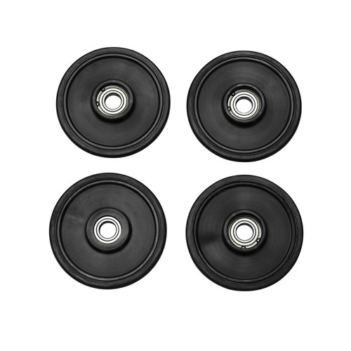 4PACK 5.63" IDLER WHEEL WITH BEARING 1604-837 3604-039 FOR ARCTIC CAT BLACK PPD - Picture 2 of 10