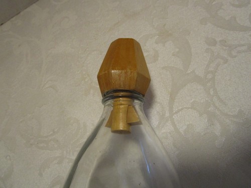 Antique Folk Art in a bottle Puzzle Whimsey Bottle Carpentry tools Dated 1901's - Picture 4 of 11