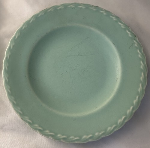Metlox Native California piatto pane e burro VERDE anni 40 Vernon forni vintage - Foto 3 di 11