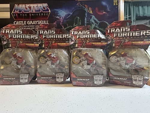 Hasbro Transformers Generations Deluxe Junkheap Reveal the Shield Lot Of 4