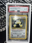 1999 Pokemon Jungle Snorlax-holo NM-MT PSA 8